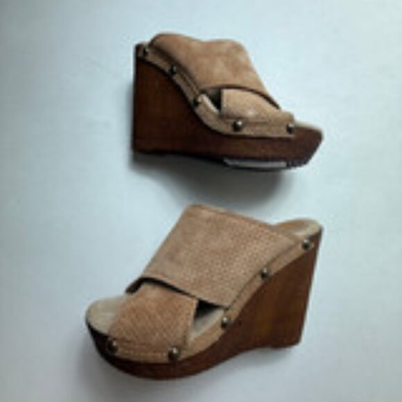 Sbicca Wedge Sandals 7 - Picture 3 of 3